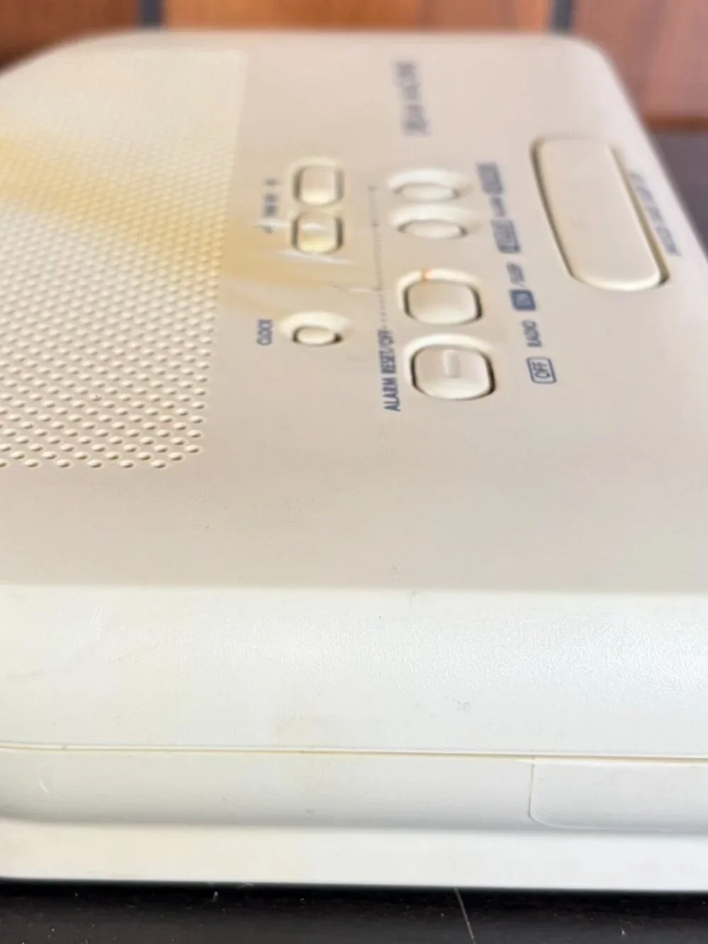 Vtg 90s Sony Dream Machine ICF-C370 Alarm Clock Radio Dual Alarm Setting TESTED